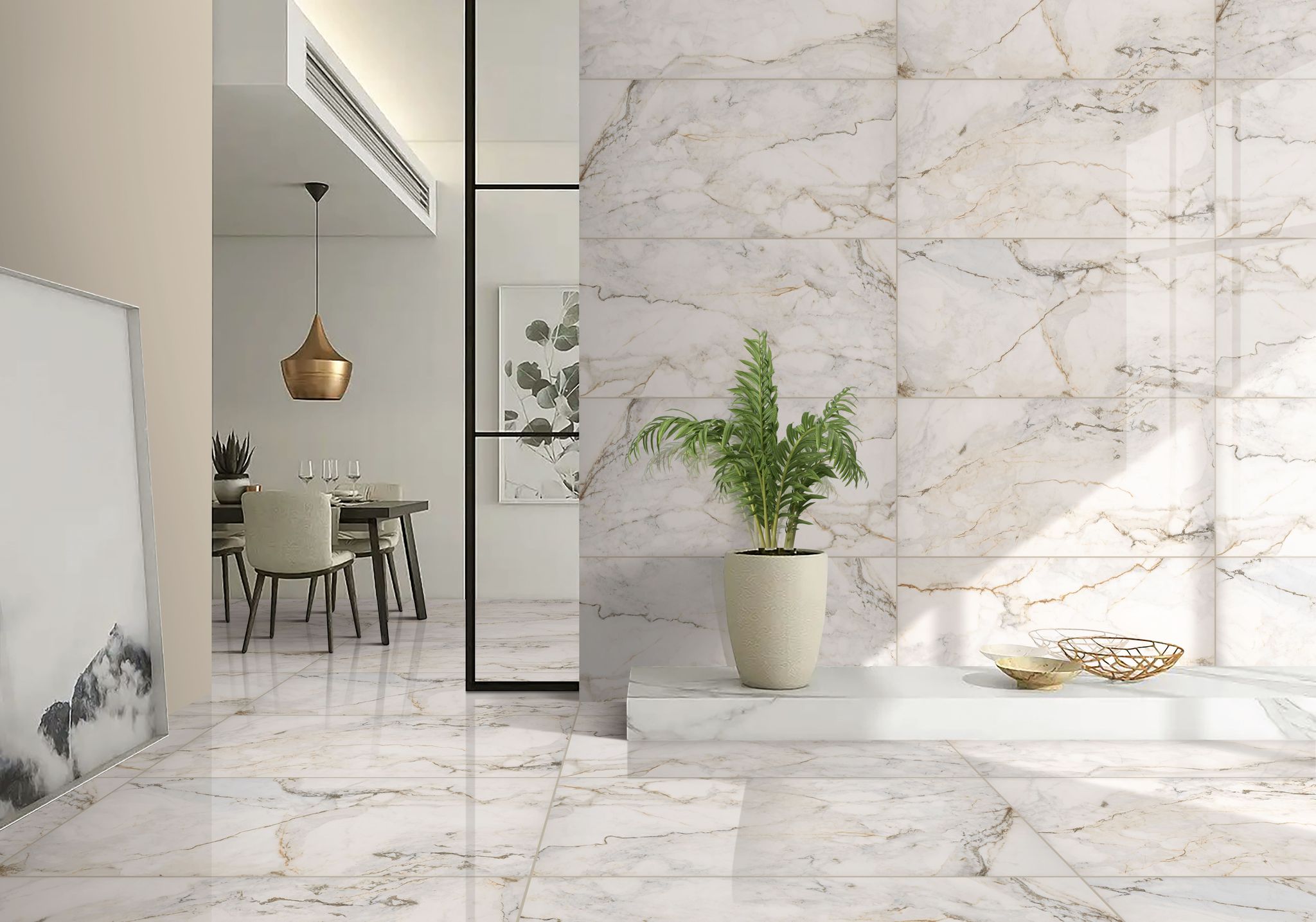 Treasure II Perfect Calacatta 24x48 Polished | Garcia Imported Tile