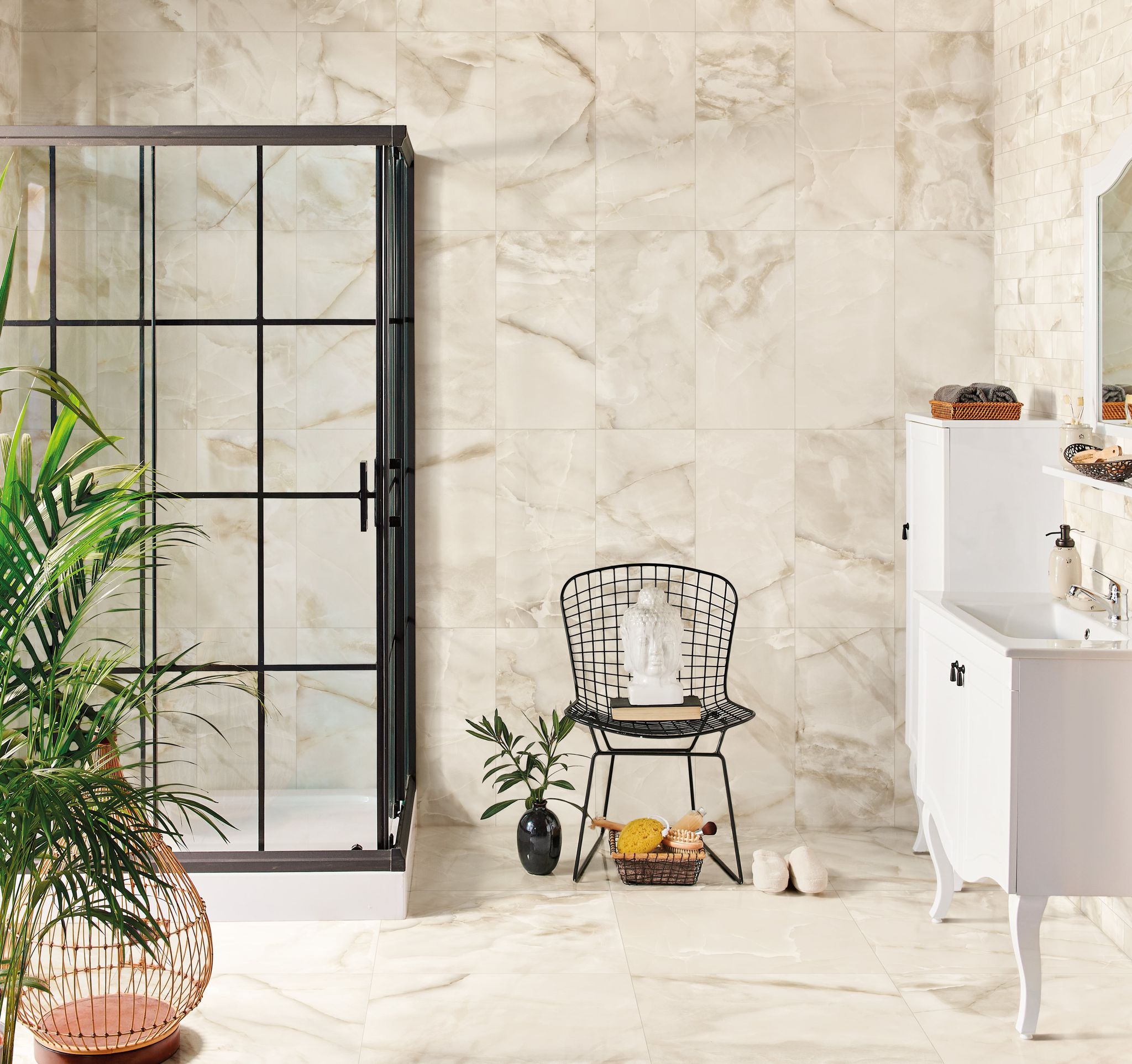 Romance Intrigue Ivory4 | Garcia Imported Tile