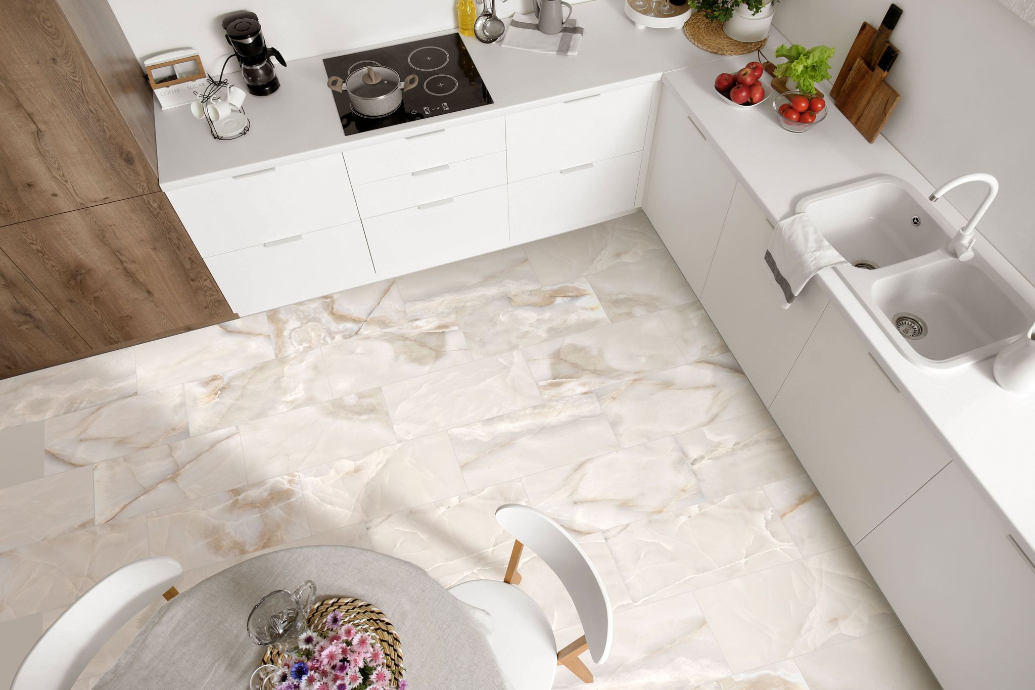 Romance Intrigue Ivory5 | Garcia Imported Tile